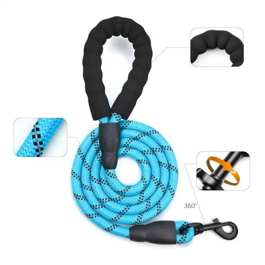 Harnais rembourré doux pour chien – Ajustable avec poignée de contrôle